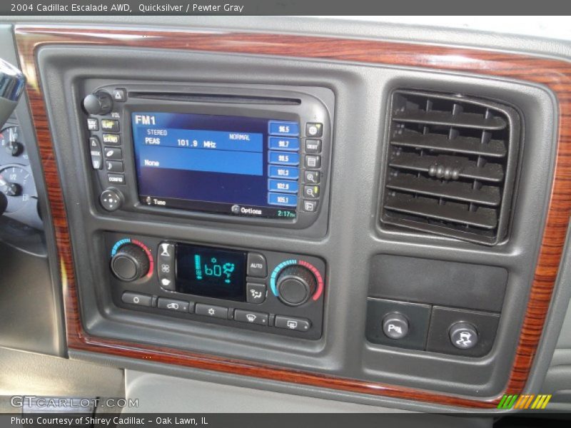 Quicksilver / Pewter Gray 2004 Cadillac Escalade AWD