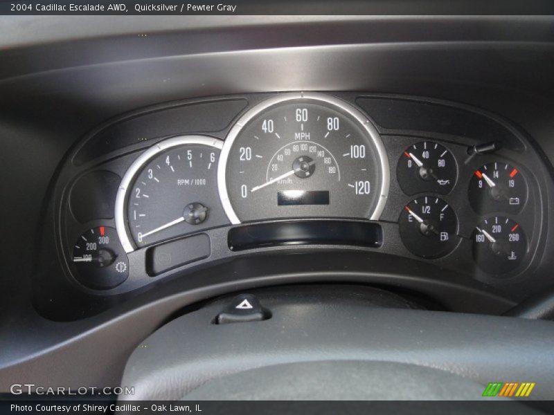 Quicksilver / Pewter Gray 2004 Cadillac Escalade AWD