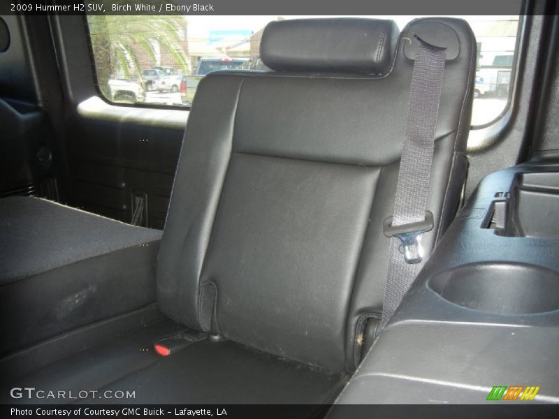 Birch White / Ebony Black 2009 Hummer H2 SUV