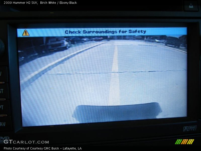 Birch White / Ebony Black 2009 Hummer H2 SUV