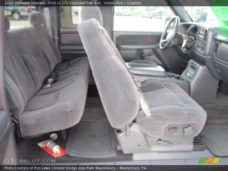 Victory Red / Graphite 1999 Chevrolet Silverado 1500 LS Z71 Extended Cab 4x4