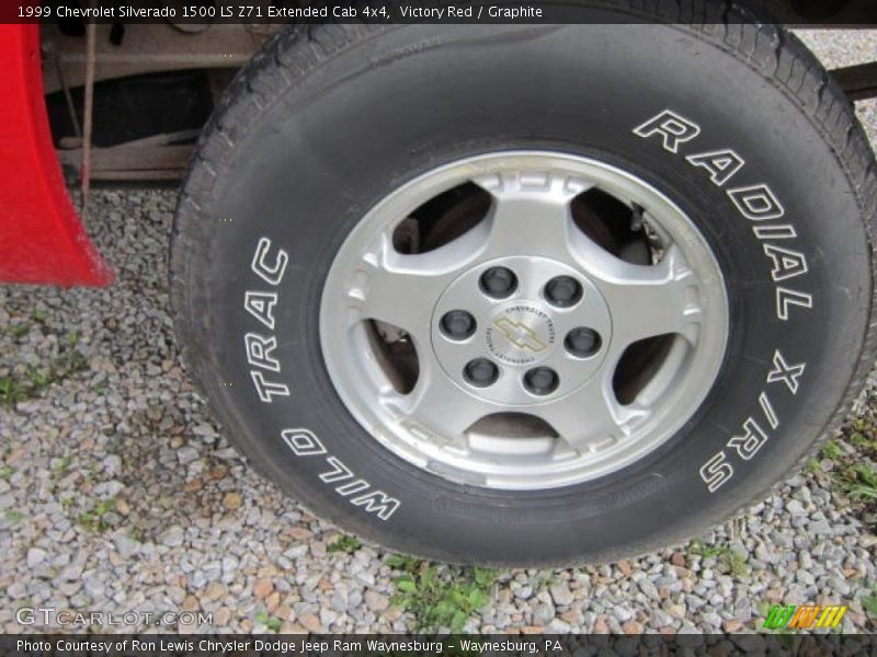  1999 Silverado 1500 LS Z71 Extended Cab 4x4 Wheel