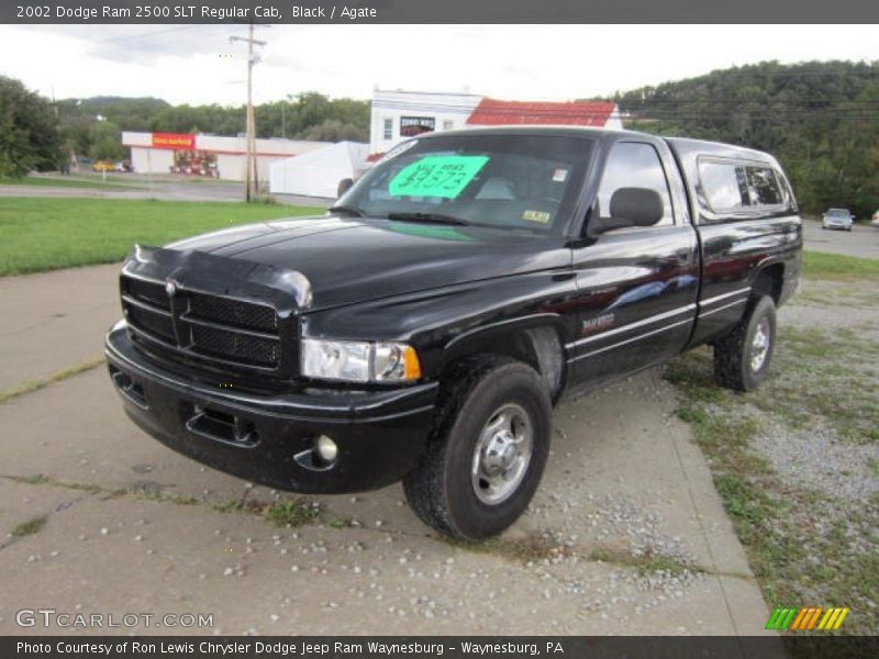 Black / Agate 2002 Dodge Ram 2500 SLT Regular Cab