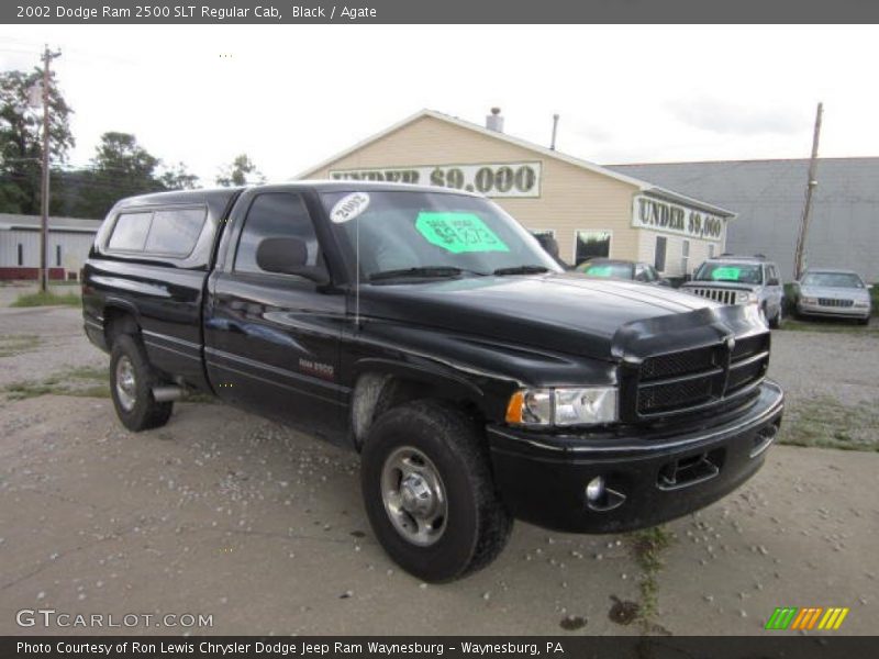 Black / Agate 2002 Dodge Ram 2500 SLT Regular Cab