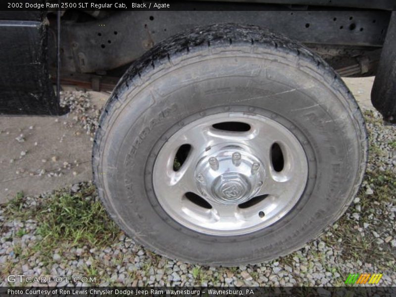 Black / Agate 2002 Dodge Ram 2500 SLT Regular Cab