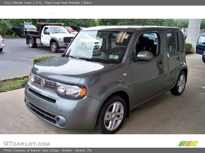 Steel Gray Pearl Metallic / Black 2011 Nissan Cube 1.8 SL