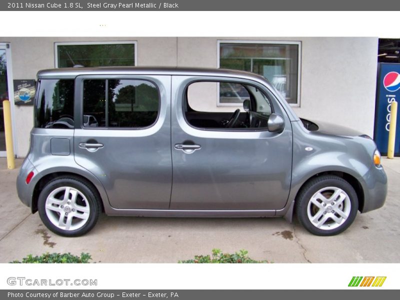 Steel Gray Pearl Metallic / Black 2011 Nissan Cube 1.8 SL