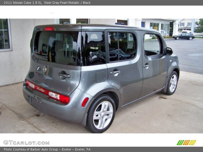 Steel Gray Pearl Metallic / Black 2011 Nissan Cube 1.8 SL