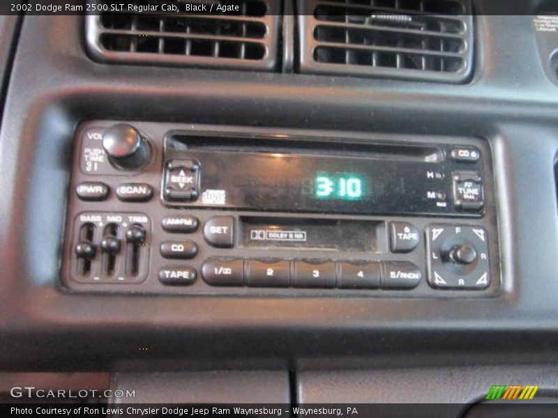 Audio System of 2002 Ram 2500 SLT Regular Cab