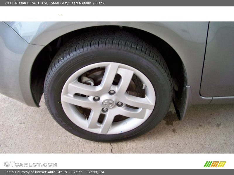 Steel Gray Pearl Metallic / Black 2011 Nissan Cube 1.8 SL