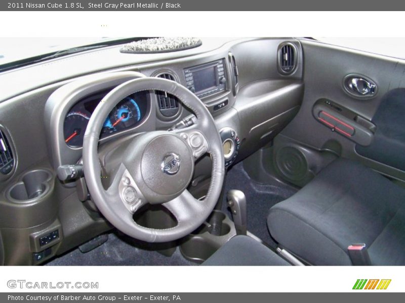 Steel Gray Pearl Metallic / Black 2011 Nissan Cube 1.8 SL