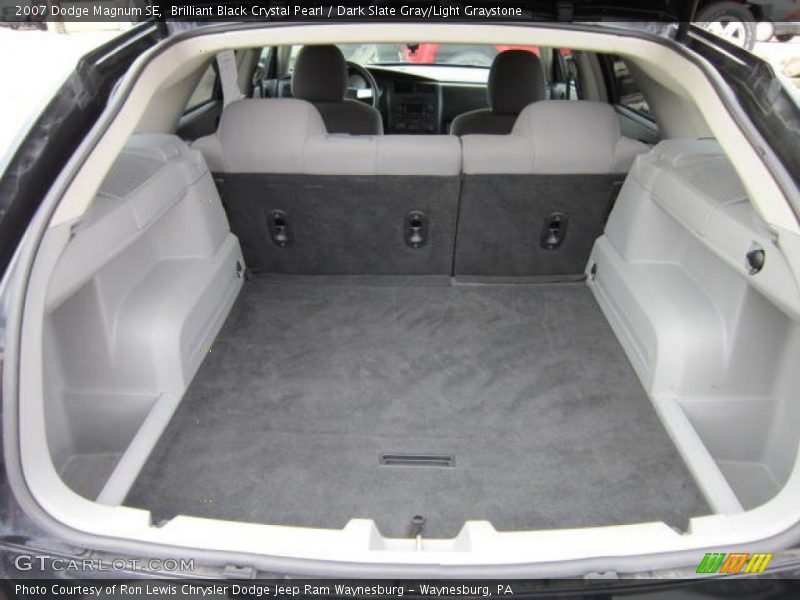 Brilliant Black Crystal Pearl / Dark Slate Gray/Light Graystone 2007 Dodge Magnum SE