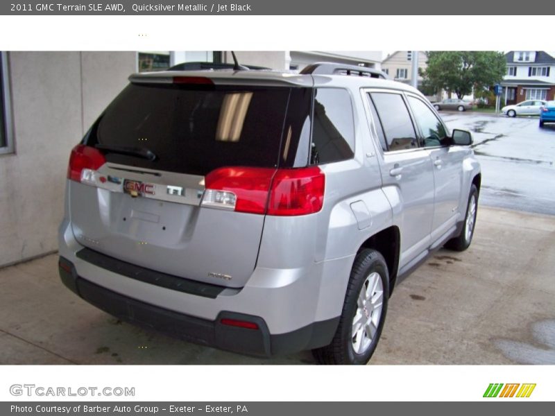 Quicksilver Metallic / Jet Black 2011 GMC Terrain SLE AWD