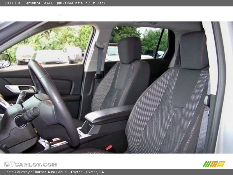 Quicksilver Metallic / Jet Black 2011 GMC Terrain SLE AWD