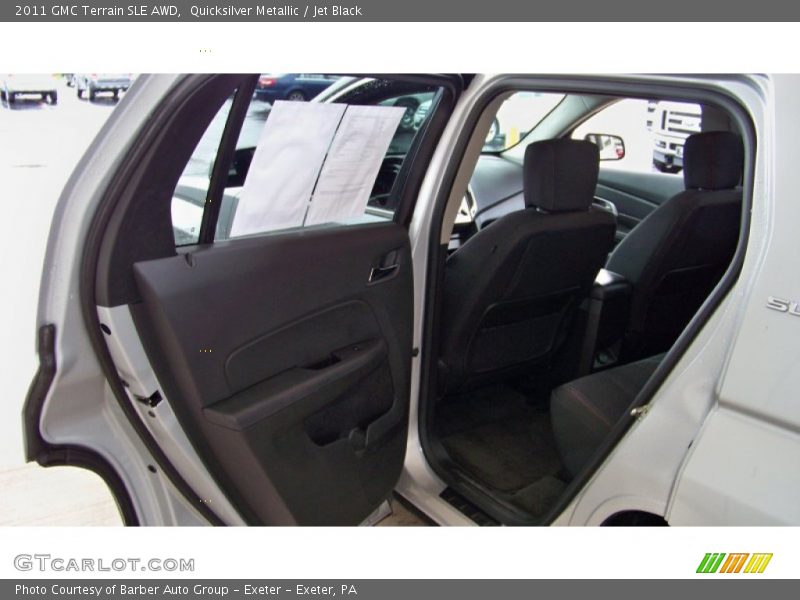 Quicksilver Metallic / Jet Black 2011 GMC Terrain SLE AWD