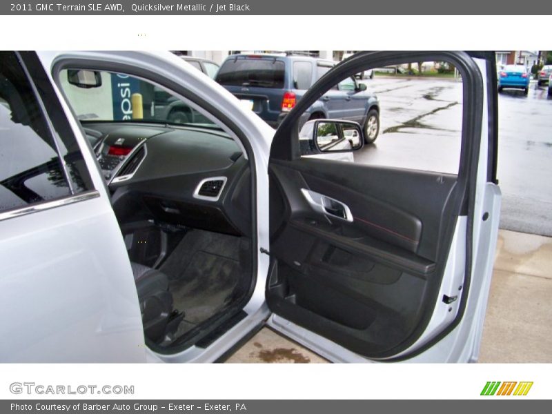 Quicksilver Metallic / Jet Black 2011 GMC Terrain SLE AWD