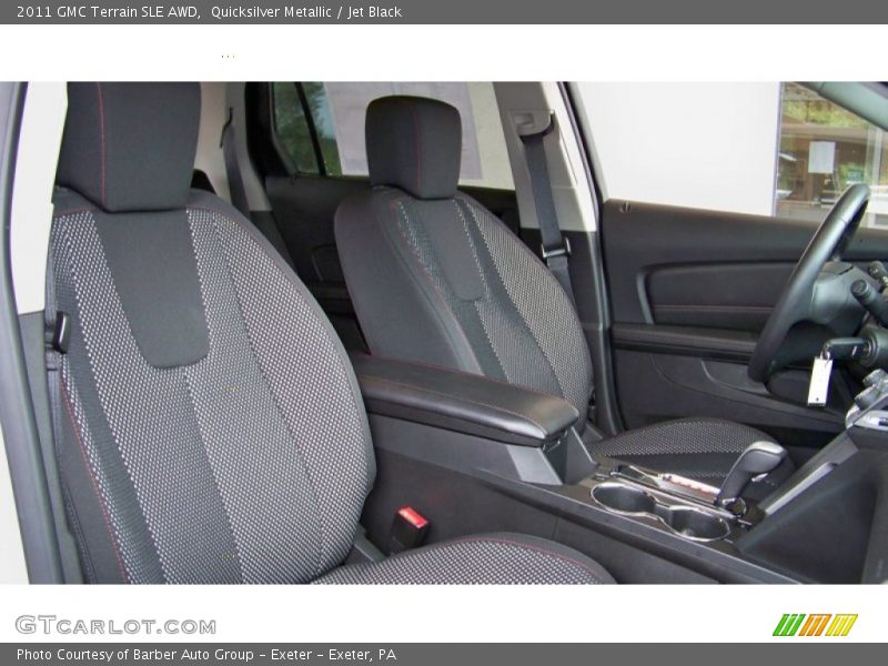 Quicksilver Metallic / Jet Black 2011 GMC Terrain SLE AWD