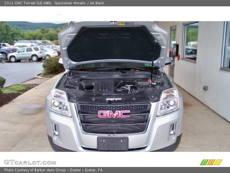 Quicksilver Metallic / Jet Black 2011 GMC Terrain SLE AWD