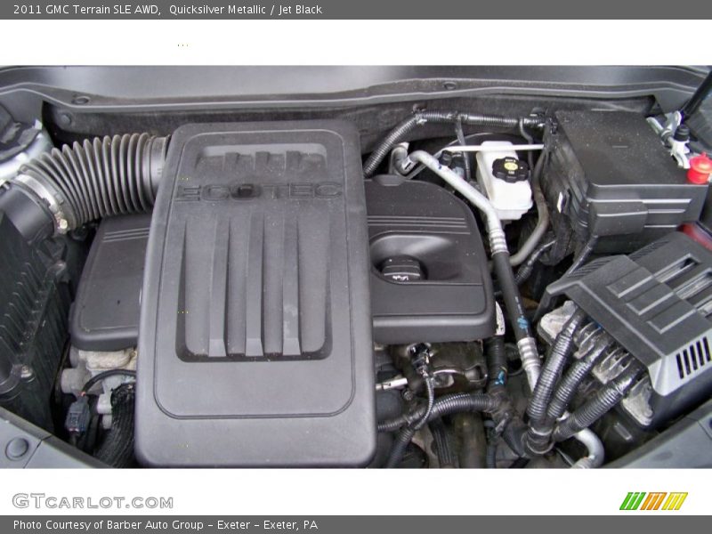 Quicksilver Metallic / Jet Black 2011 GMC Terrain SLE AWD