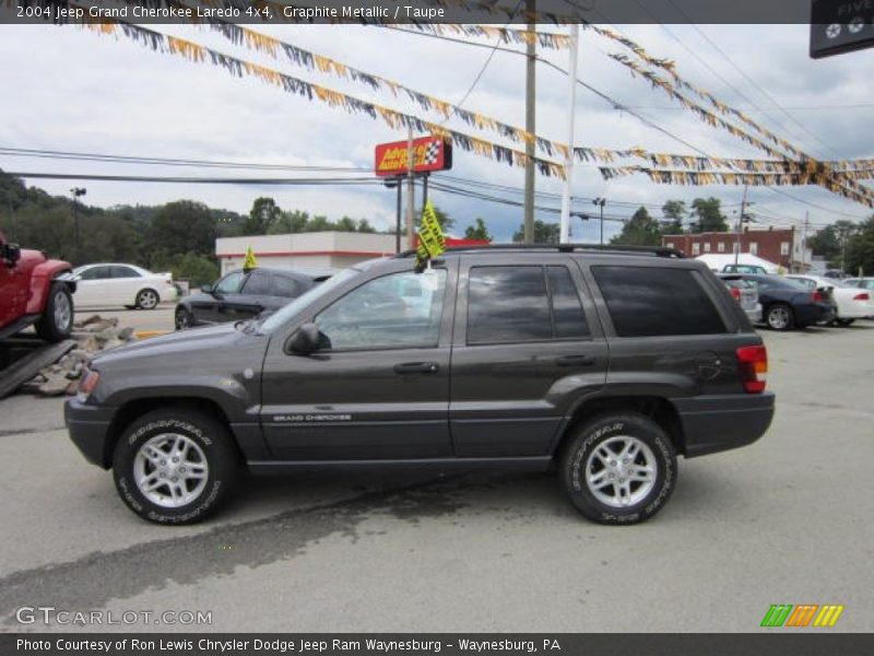 Graphite Metallic / Taupe 2004 Jeep Grand Cherokee Laredo 4x4