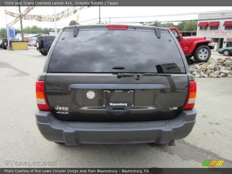 Graphite Metallic / Taupe 2004 Jeep Grand Cherokee Laredo 4x4