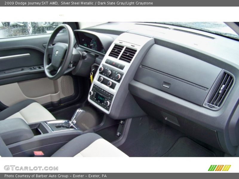 Silver Steel Metallic / Dark Slate Gray/Light Graystone 2009 Dodge Journey SXT AWD