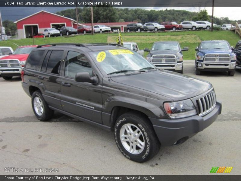 Graphite Metallic / Taupe 2004 Jeep Grand Cherokee Laredo 4x4