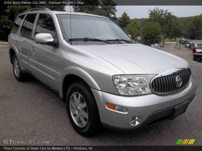Platinum Metallic / Gray 2006 Buick Rainier CXL AWD