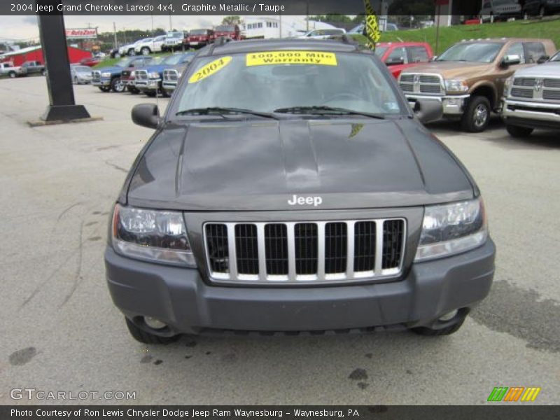 Graphite Metallic / Taupe 2004 Jeep Grand Cherokee Laredo 4x4