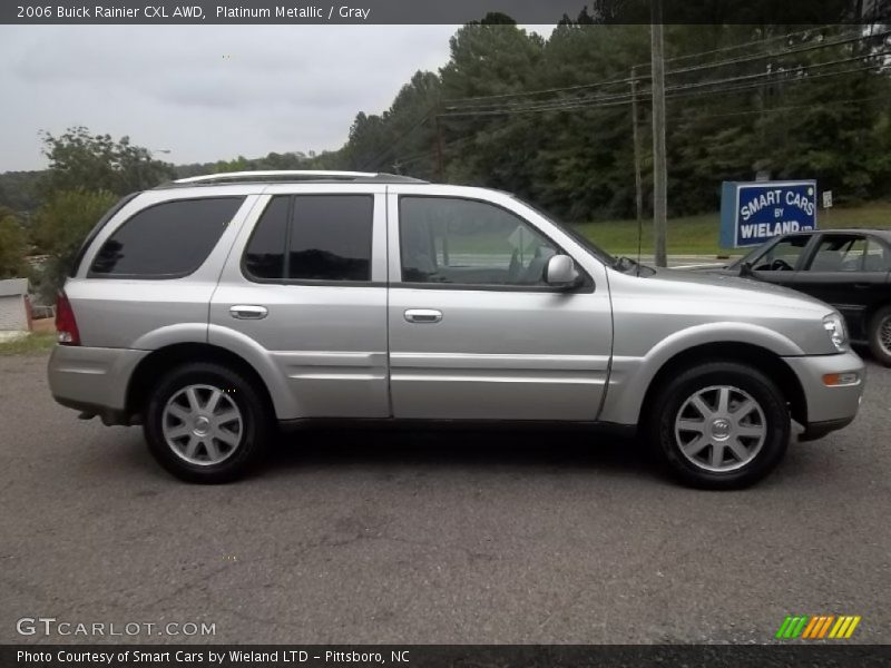 Platinum Metallic / Gray 2006 Buick Rainier CXL AWD