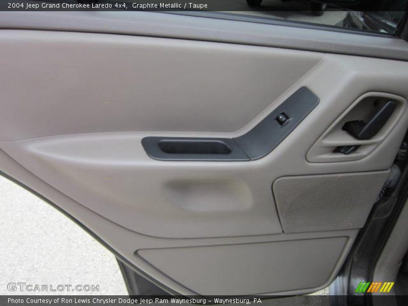 Graphite Metallic / Taupe 2004 Jeep Grand Cherokee Laredo 4x4
