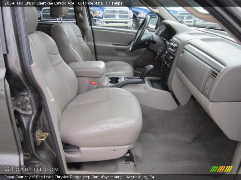 Graphite Metallic / Taupe 2004 Jeep Grand Cherokee Laredo 4x4