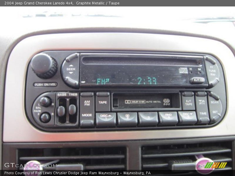 Graphite Metallic / Taupe 2004 Jeep Grand Cherokee Laredo 4x4