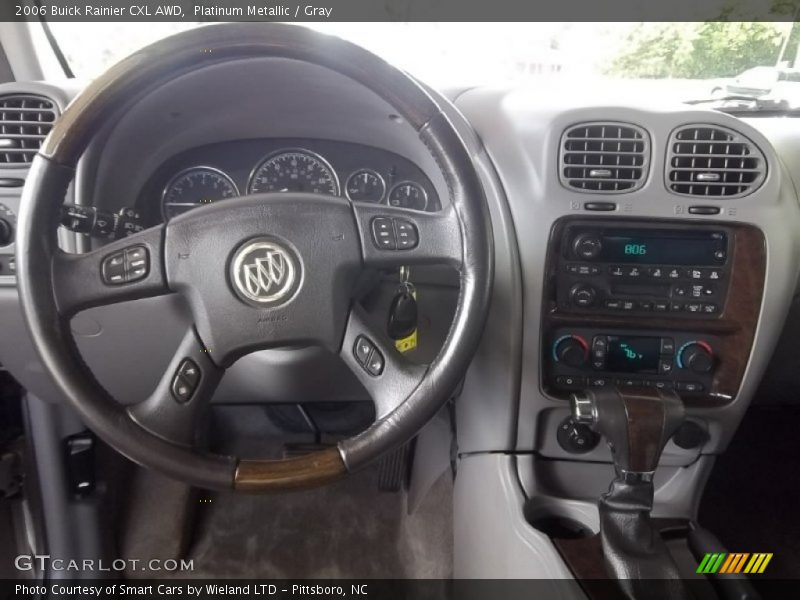 Platinum Metallic / Gray 2006 Buick Rainier CXL AWD