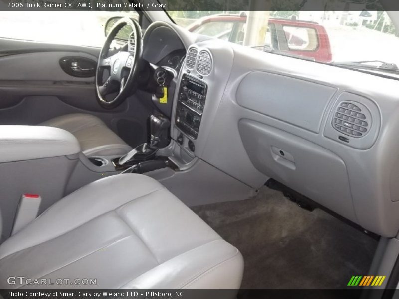 Platinum Metallic / Gray 2006 Buick Rainier CXL AWD