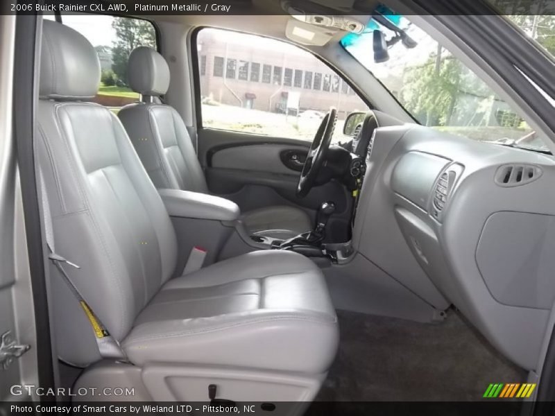 Platinum Metallic / Gray 2006 Buick Rainier CXL AWD