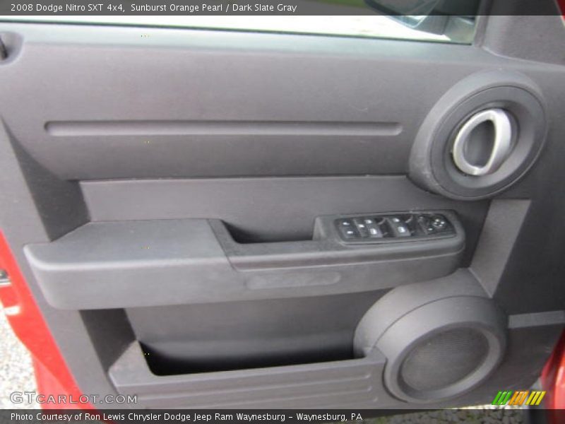 Sunburst Orange Pearl / Dark Slate Gray 2008 Dodge Nitro SXT 4x4