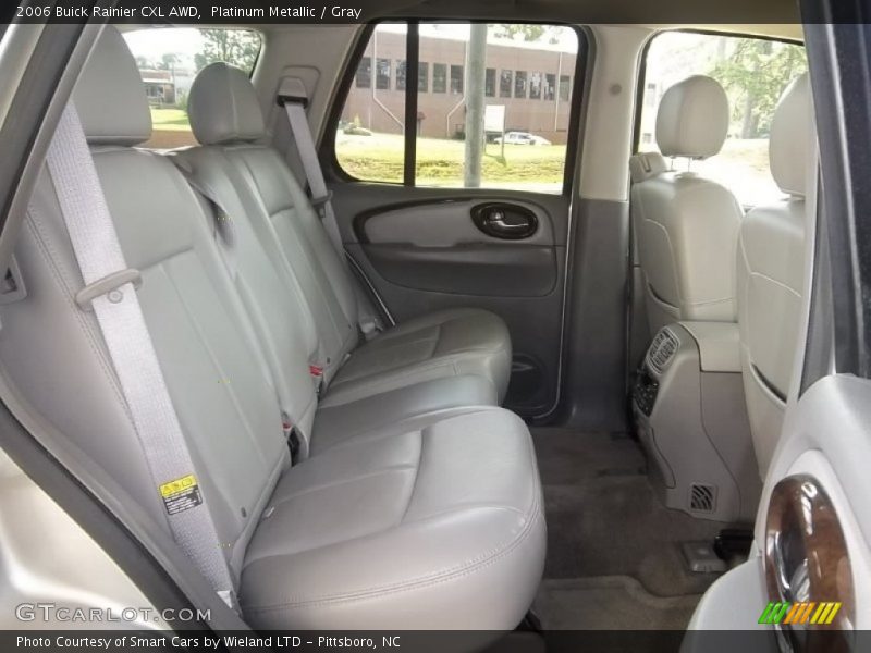 Platinum Metallic / Gray 2006 Buick Rainier CXL AWD