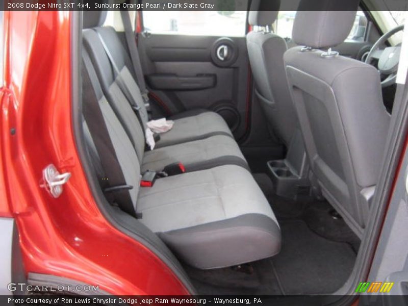 Sunburst Orange Pearl / Dark Slate Gray 2008 Dodge Nitro SXT 4x4