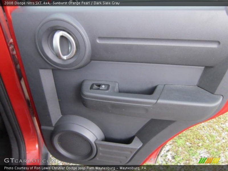 Sunburst Orange Pearl / Dark Slate Gray 2008 Dodge Nitro SXT 4x4
