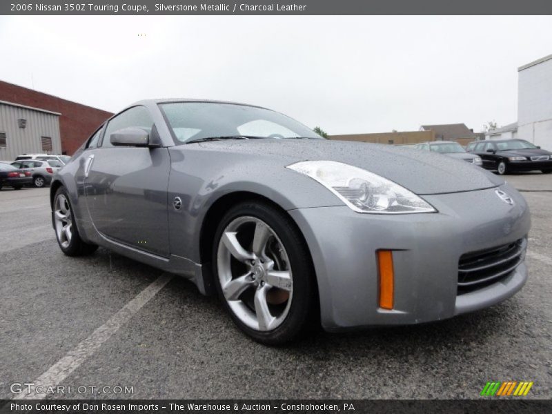Silverstone Metallic / Charcoal Leather 2006 Nissan 350Z Touring Coupe