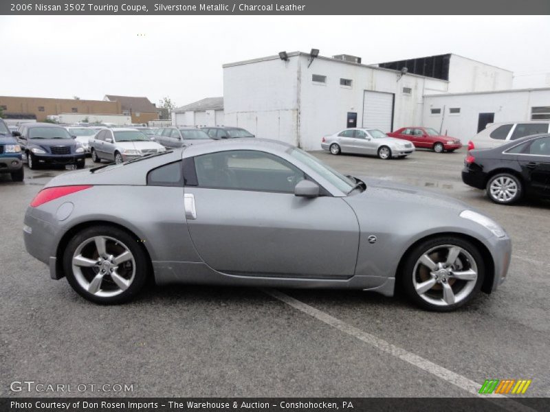 Silverstone Metallic / Charcoal Leather 2006 Nissan 350Z Touring Coupe