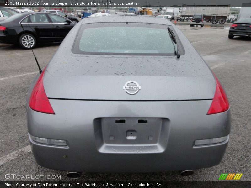 Silverstone Metallic / Charcoal Leather 2006 Nissan 350Z Touring Coupe