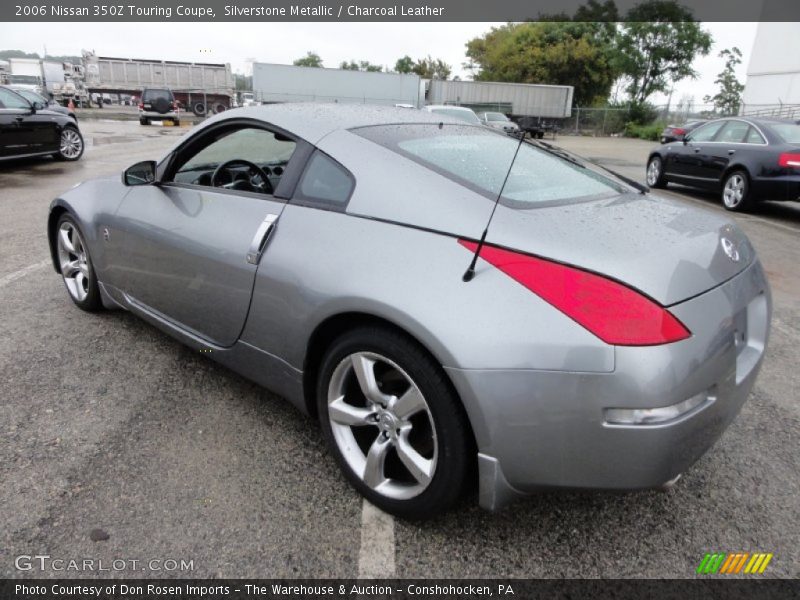 Silverstone Metallic / Charcoal Leather 2006 Nissan 350Z Touring Coupe