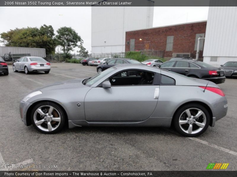 Silverstone Metallic / Charcoal Leather 2006 Nissan 350Z Touring Coupe