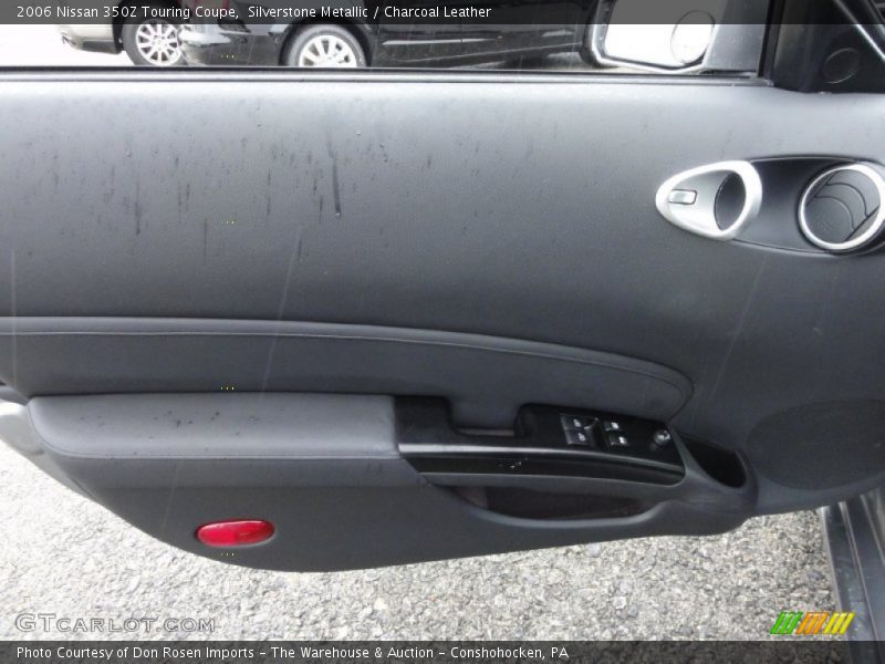 Silverstone Metallic / Charcoal Leather 2006 Nissan 350Z Touring Coupe