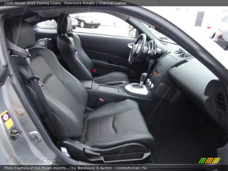 Silverstone Metallic / Charcoal Leather 2006 Nissan 350Z Touring Coupe