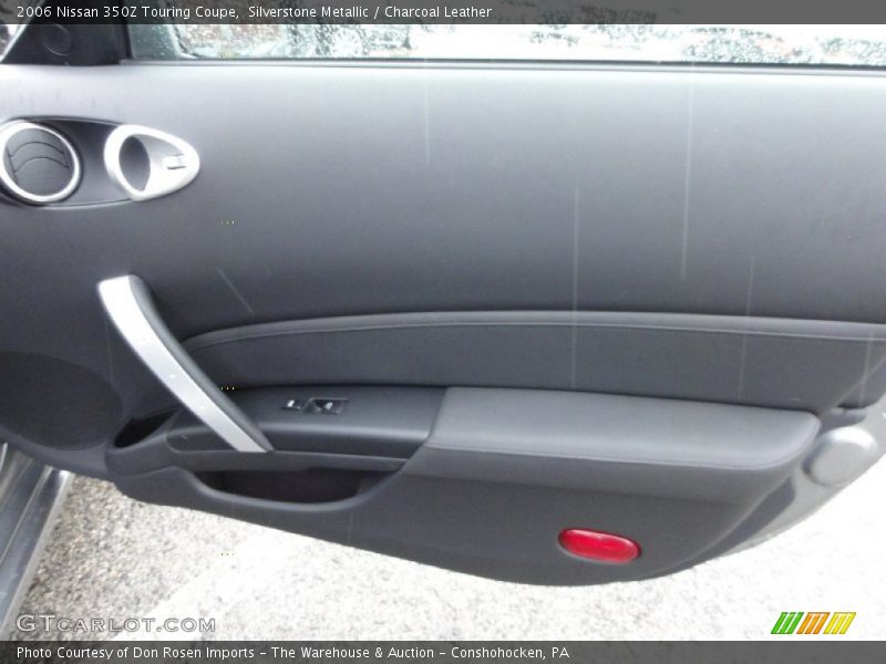 Silverstone Metallic / Charcoal Leather 2006 Nissan 350Z Touring Coupe