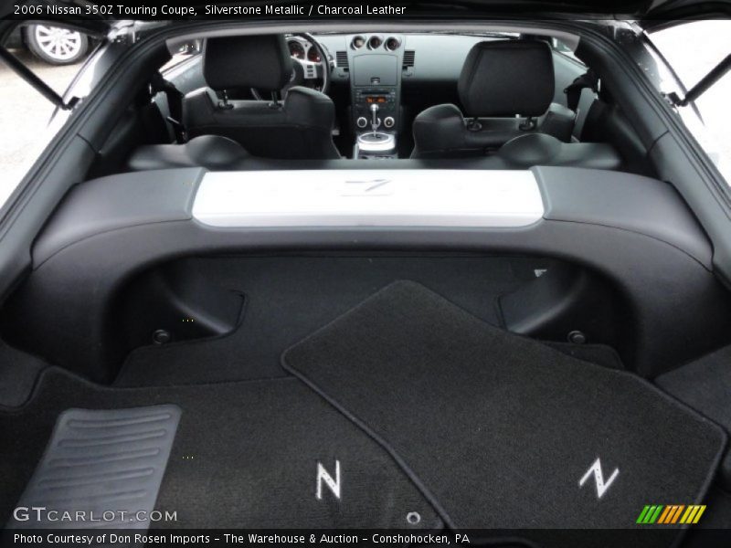 Silverstone Metallic / Charcoal Leather 2006 Nissan 350Z Touring Coupe
