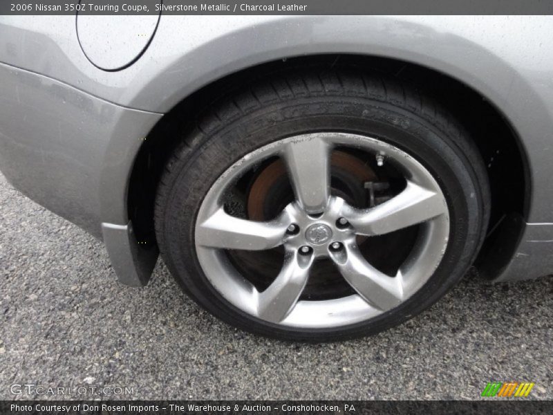 Silverstone Metallic / Charcoal Leather 2006 Nissan 350Z Touring Coupe